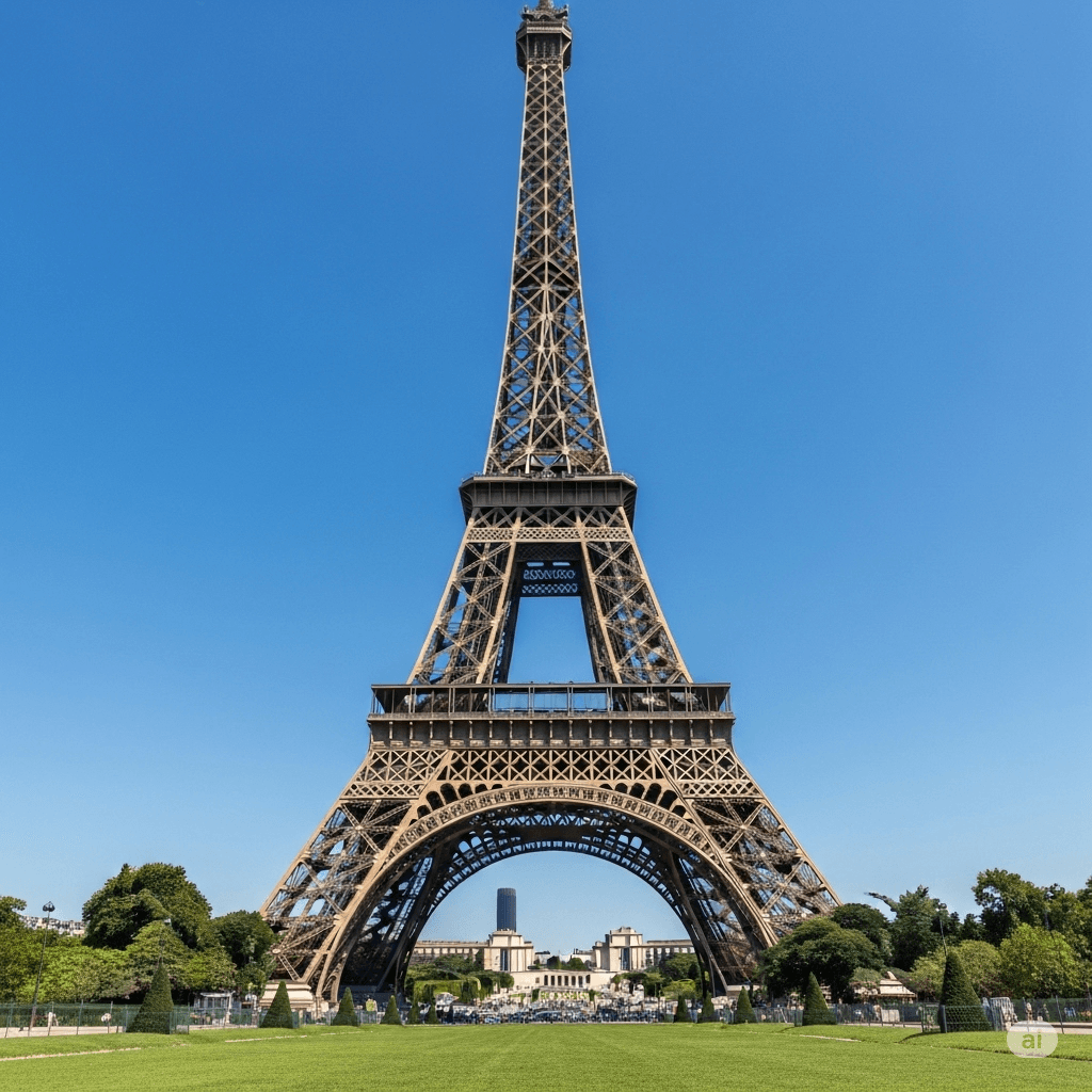 Illustration : La tour Eiffel, l’Arc de Triomphe, Notre-Dame et le Louvre font de Paris la capitale mondiale du patrimoine et de la culture.