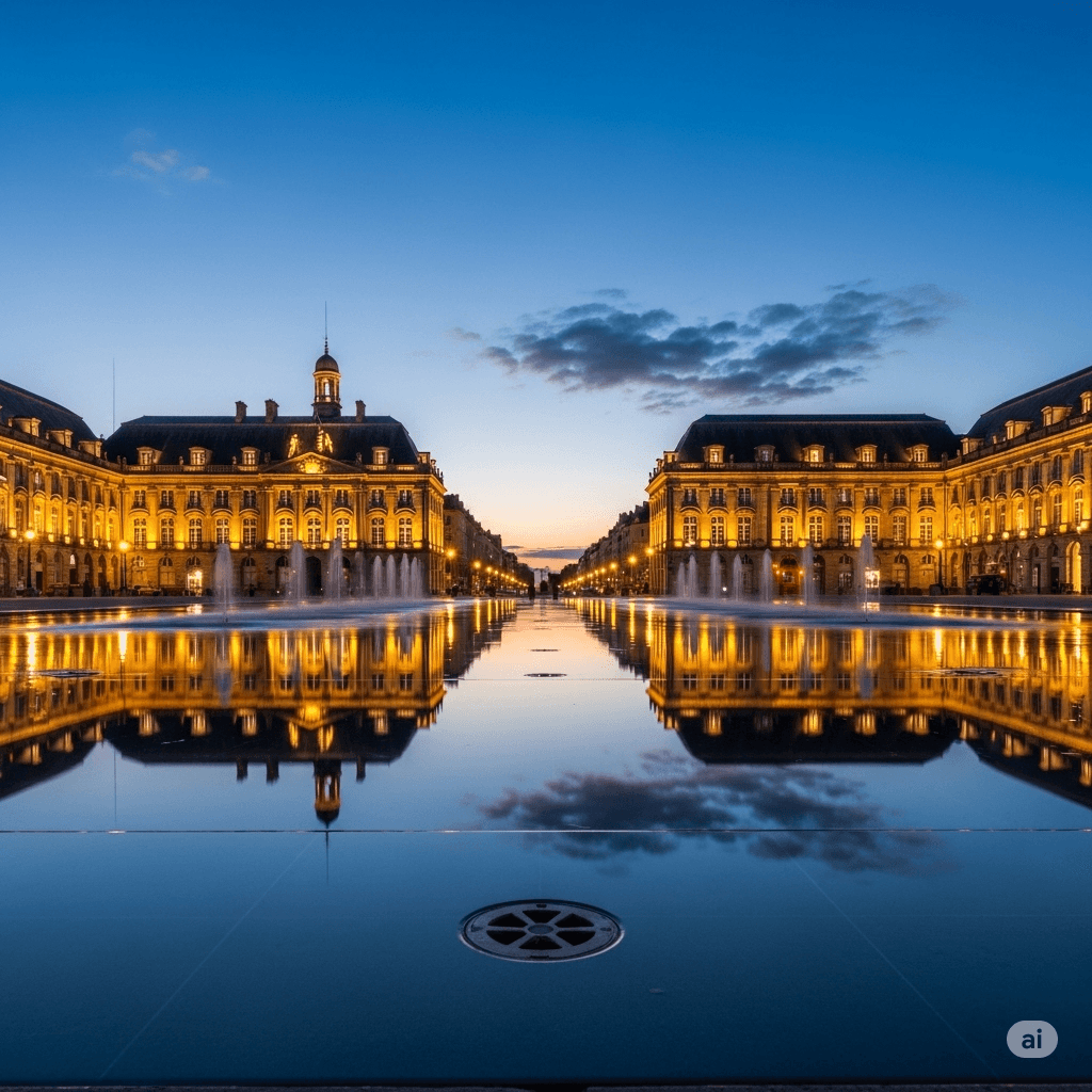 Illustration : Bordeaux, capitale régionale, s’impose comme un pôle majeur avec l’aéronautique, le numérique et de grands projets urbains attractifs.