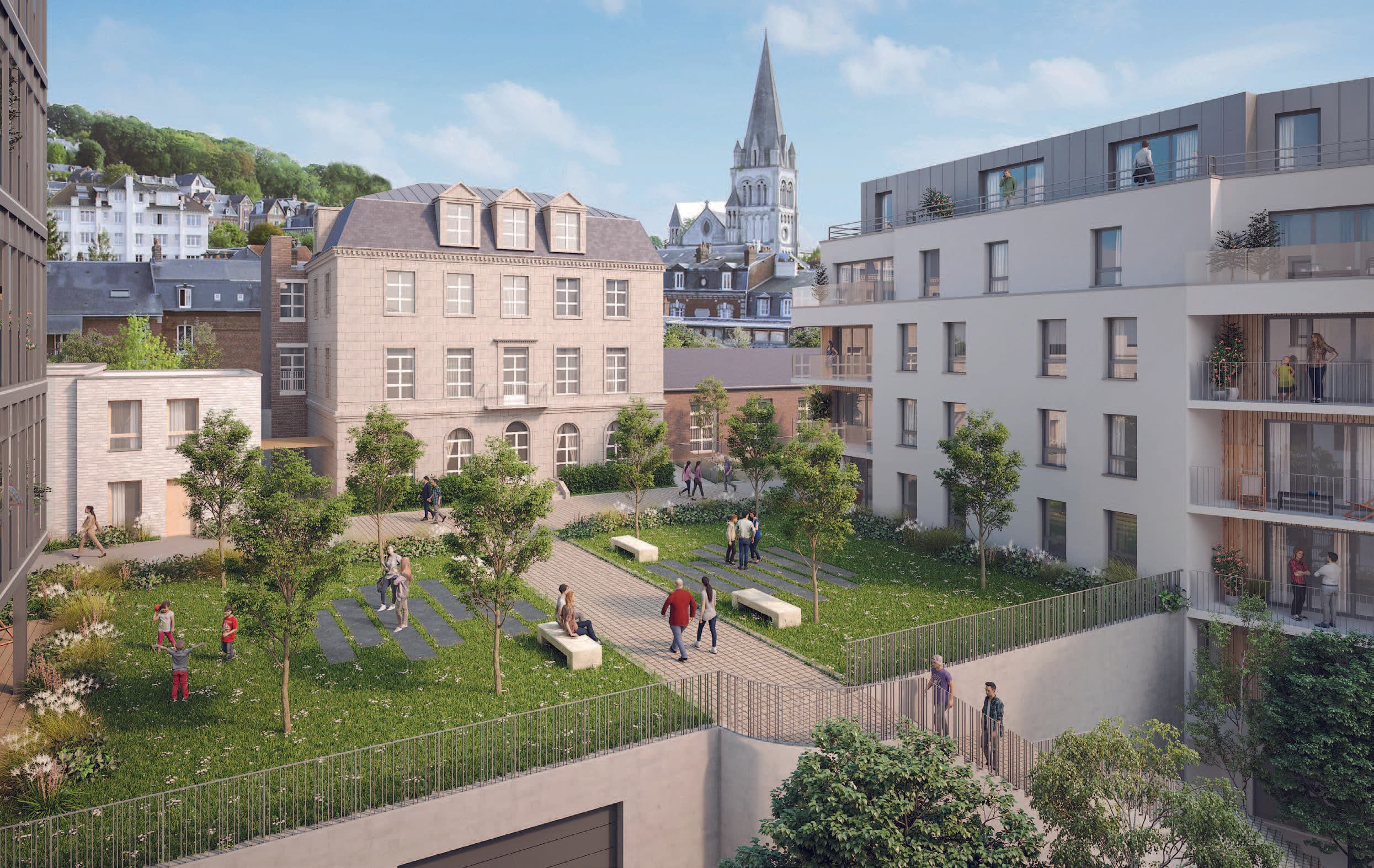 Rouen à quelques pas du centre historique