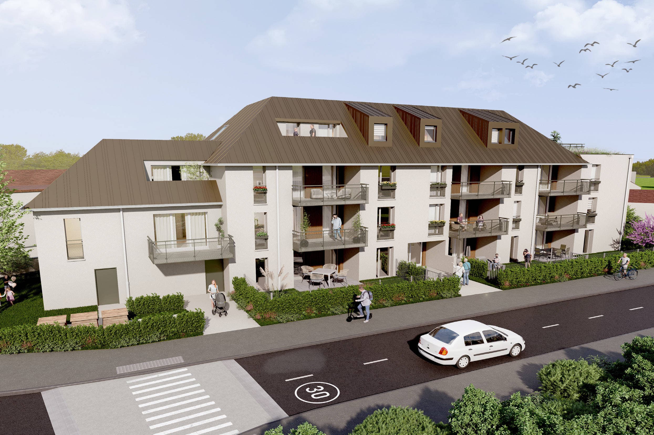 Caen petite résidence à proximité du CHU et de l'université