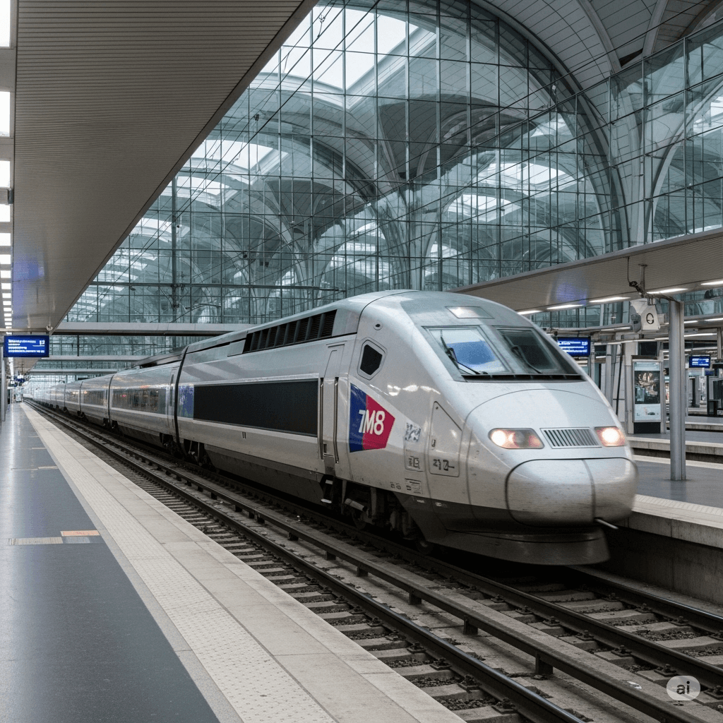 Illustration : Au carrefour de l’Europe, proche de Paris, Bruxelles et Londres, la région bénéficie d’infrastructures de transport performantes (TGV, ports, autoroutes).