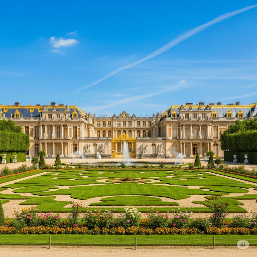 Illustration : Versailles, Fontainebleau et Vaux-le-Vicomte incarnent l’histoire royale et offrent des lieux de prestige uniques en Europe.
